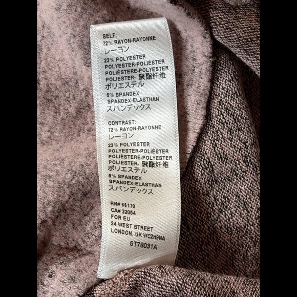 Free People Sweater Medium V Neck & Back Yours Truly Soft Knit Pullover - Picture 10 of 10